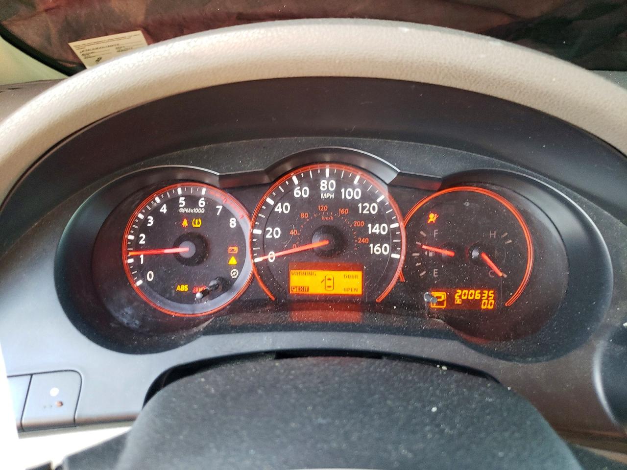 2009 NISSAN ALTIMA