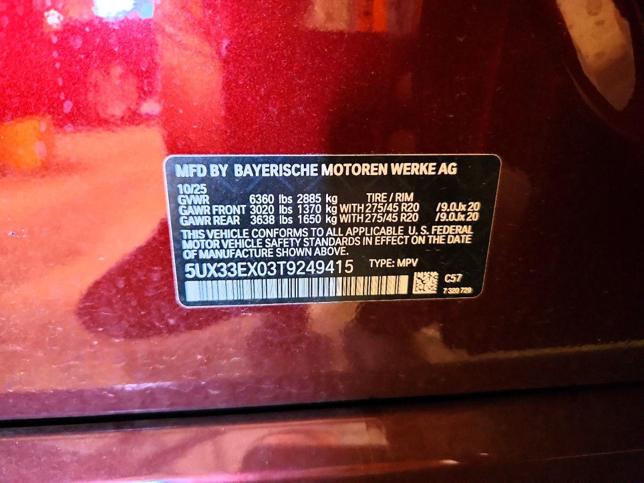 2026 BMW X6