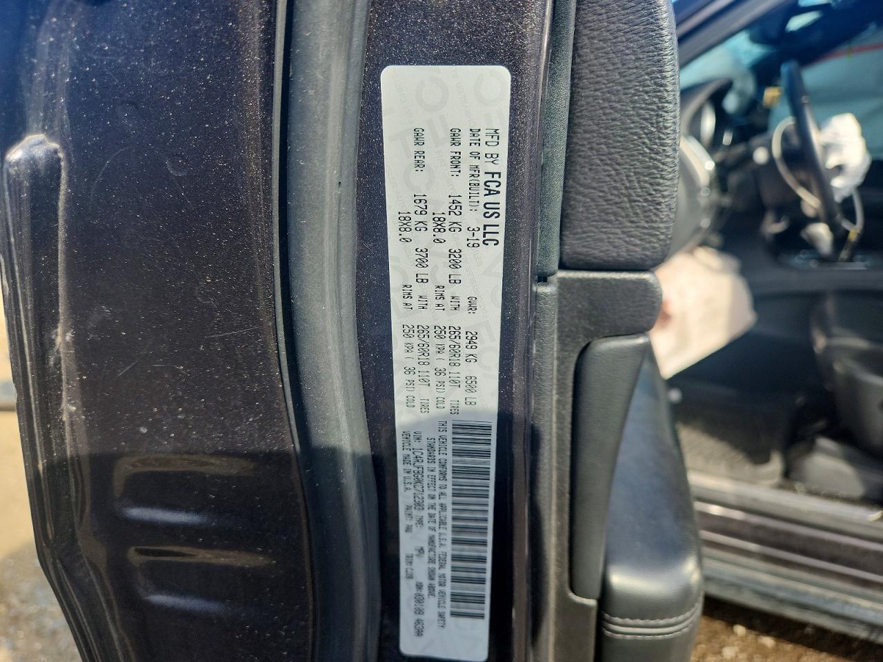 2019 JEEP CHEROKEE