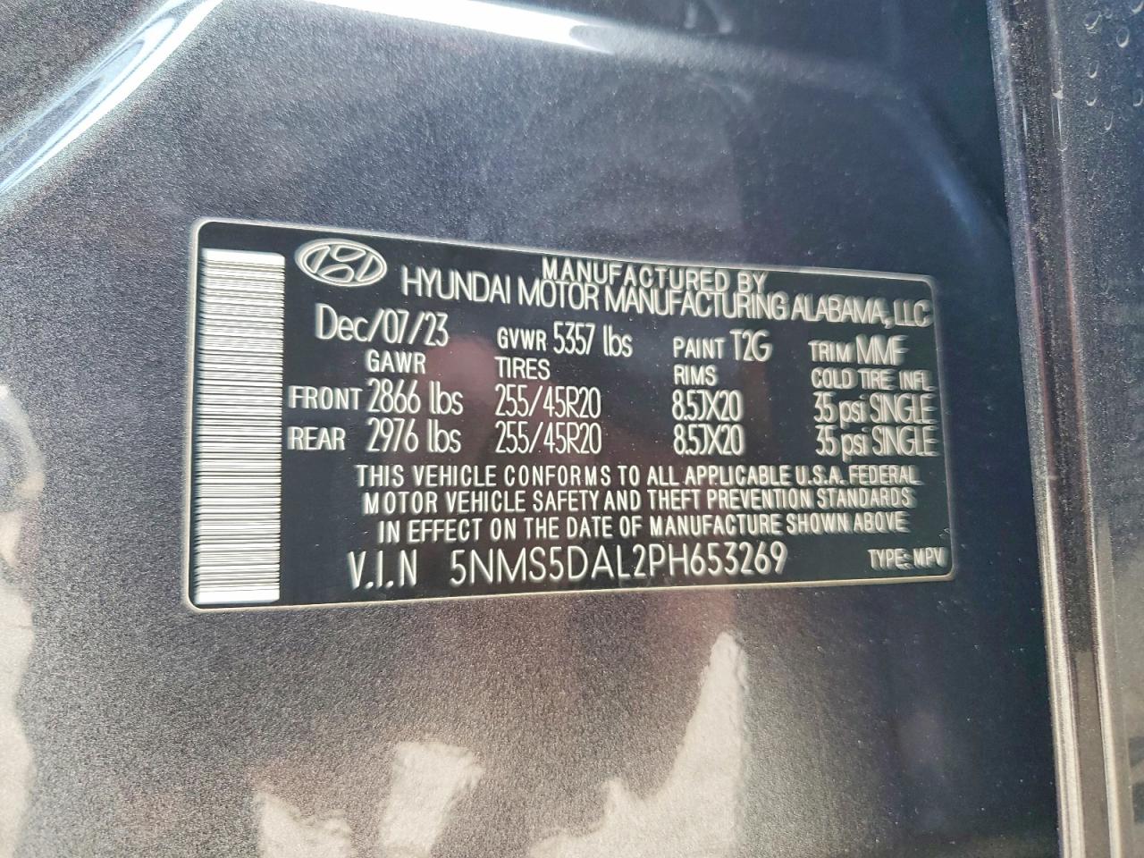 2023 HYUNDAI SANTA FE