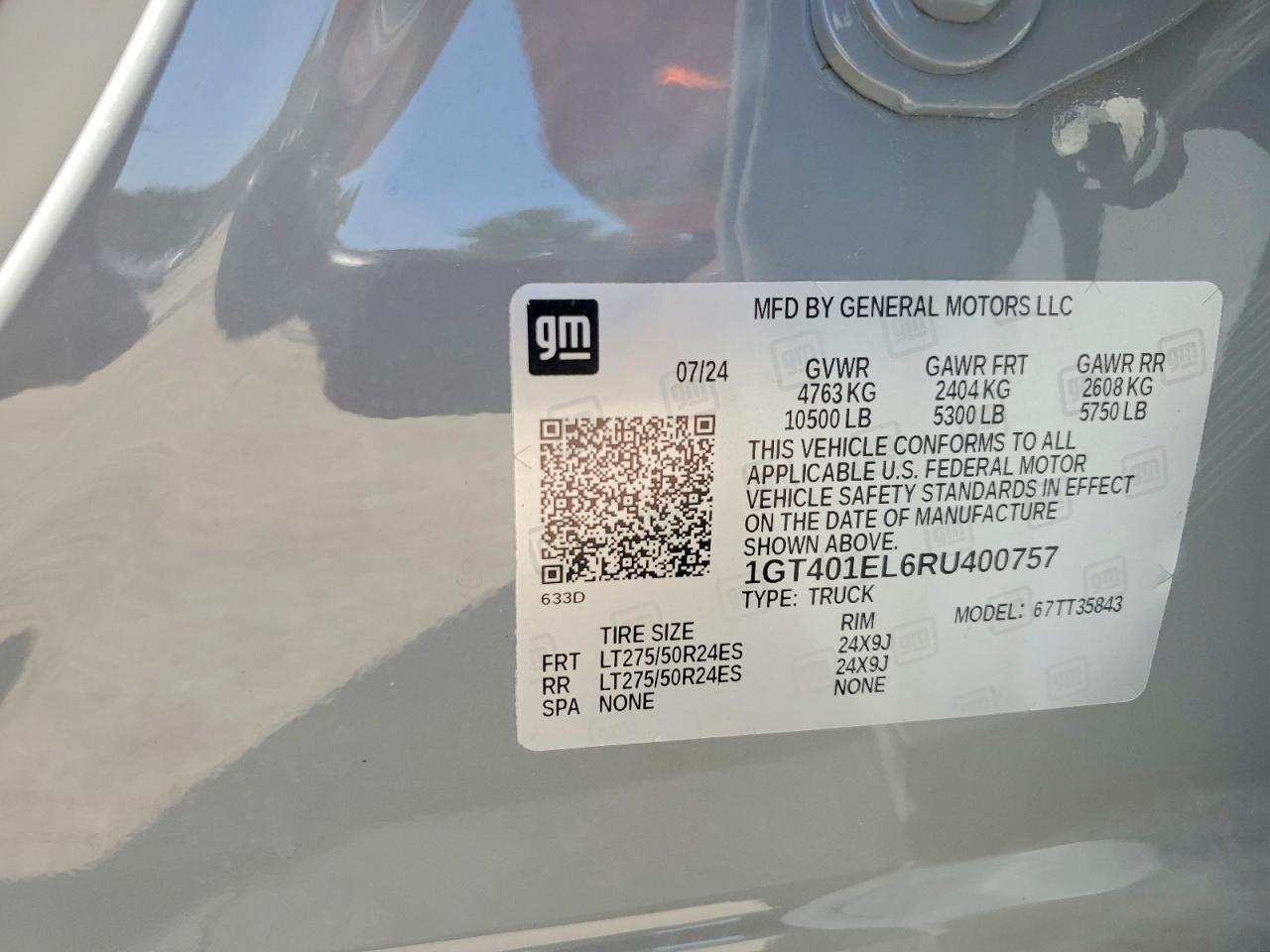 2024 GMC SIERRA