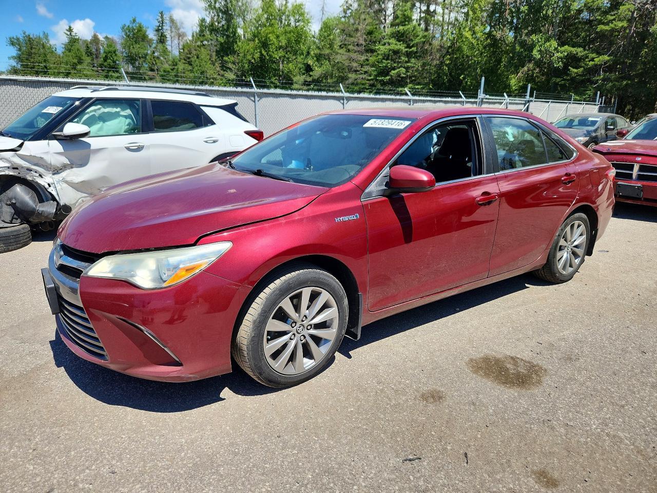 2016 TOYOTA CAMRY SOLA