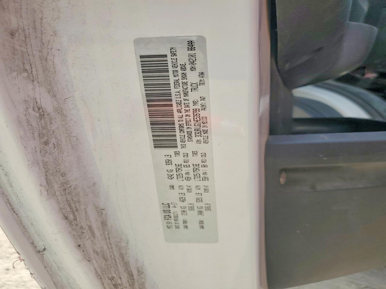 2017 RAM PROMASTER