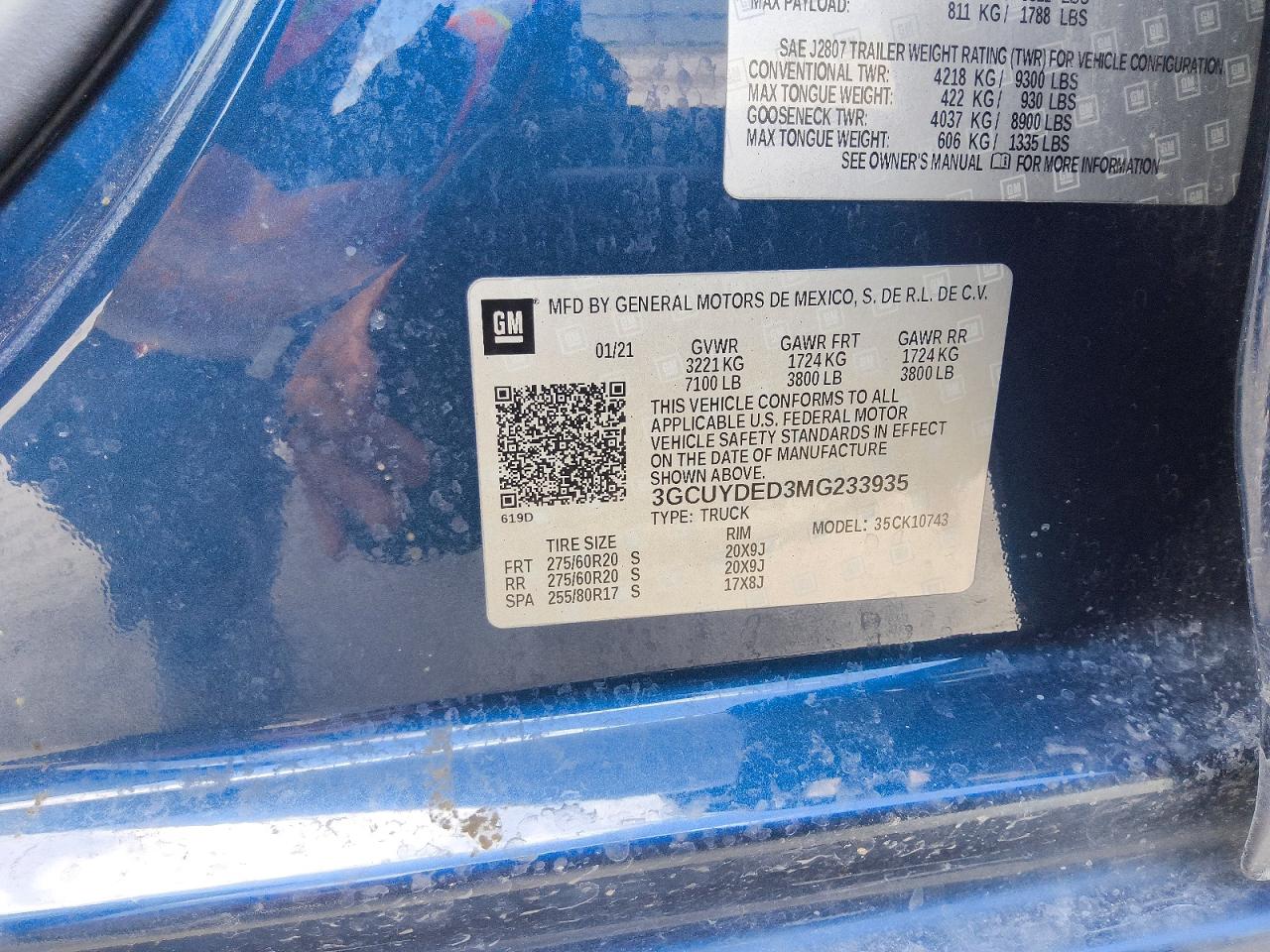 2021 CHEVROLET SILVERADO