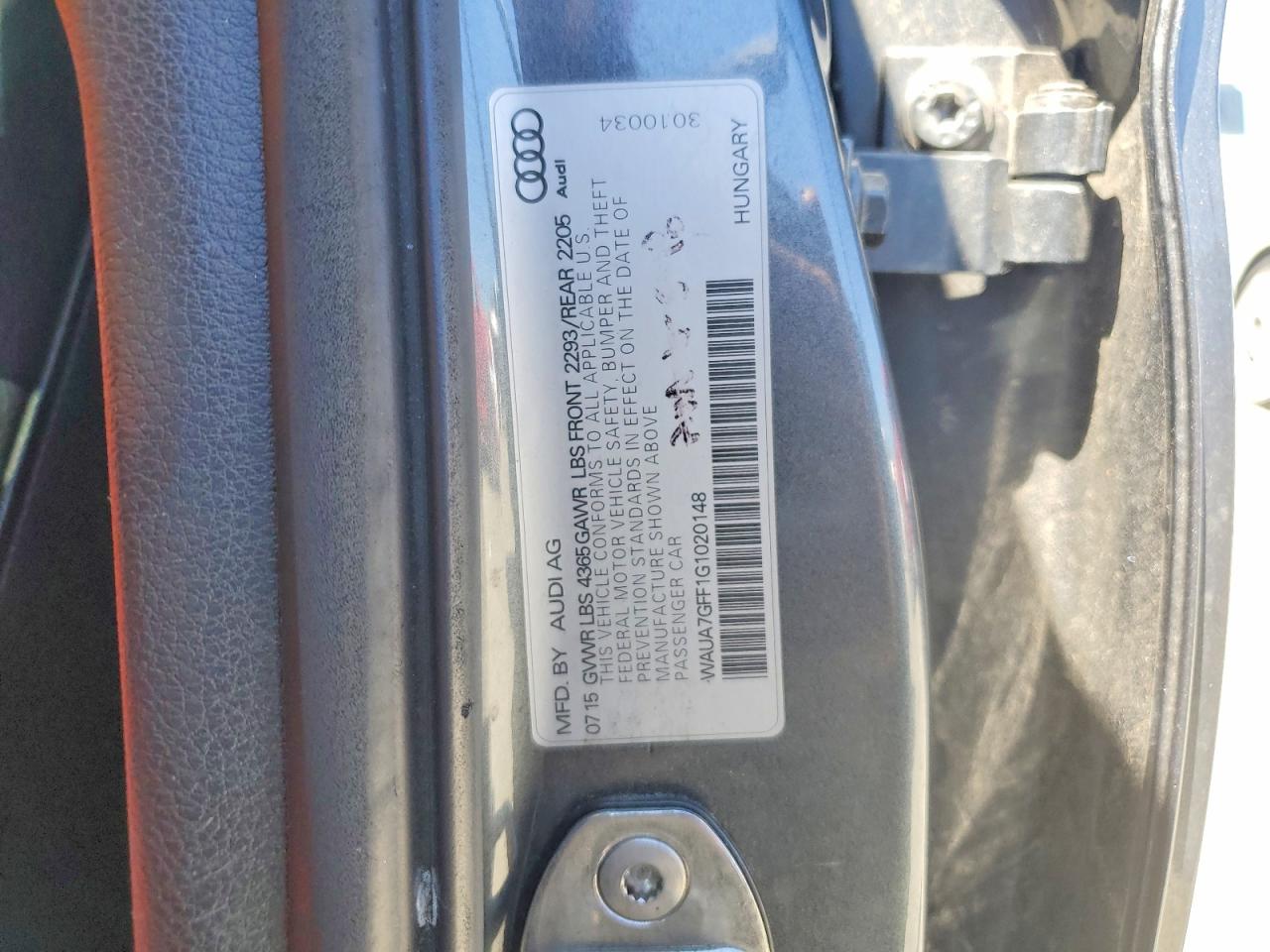 2016 AUDI A3
