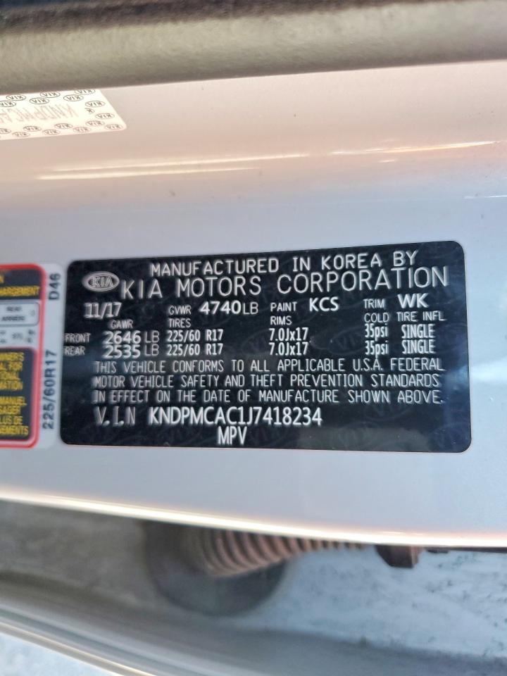 2018 KIA SPORTAGE