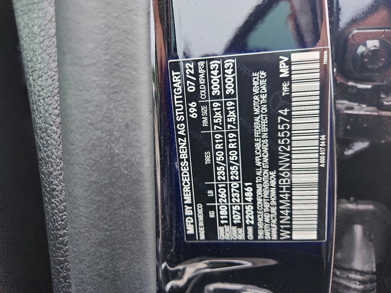 2022 MERCEDES-BENZ GLB-CLASS