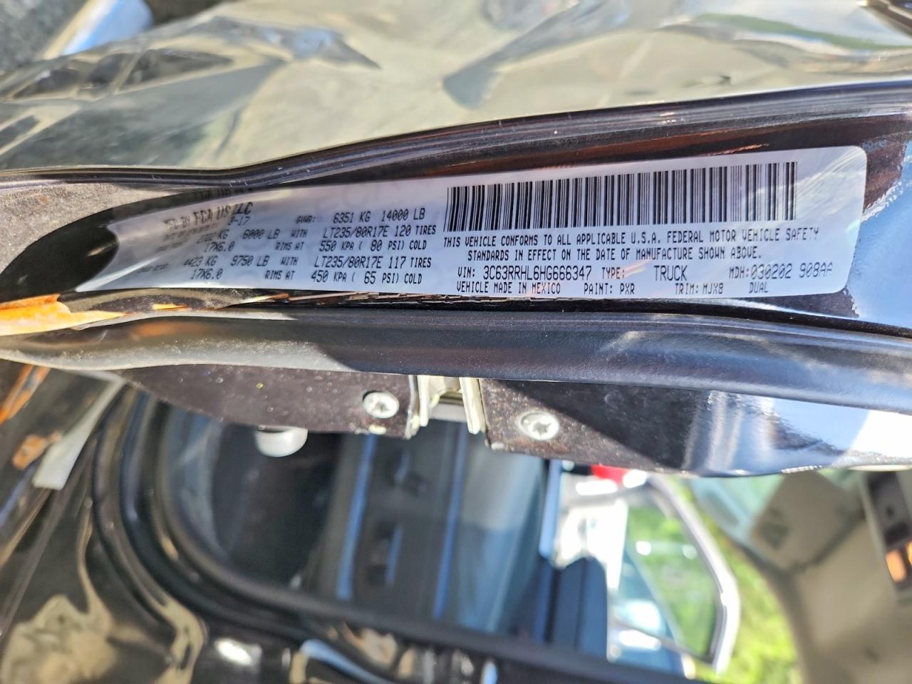 2017 RAM 3500 SLT