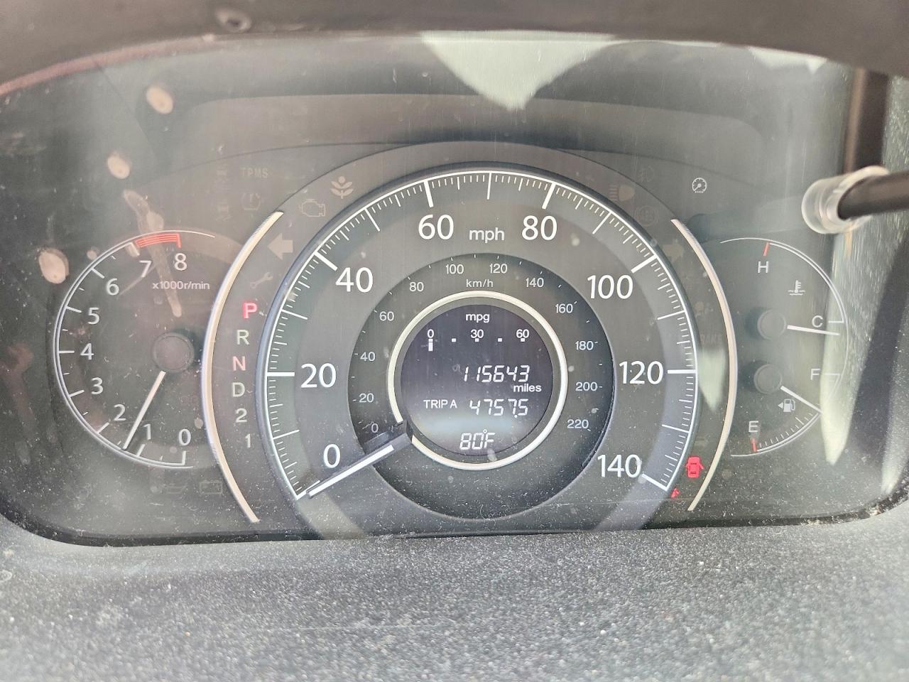 2012 HONDA CRV
