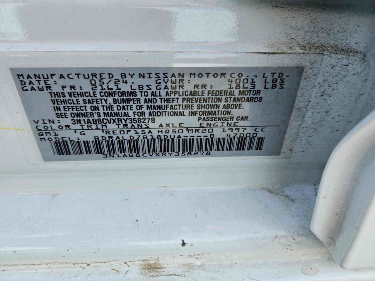 2024 NISSAN SENTRA