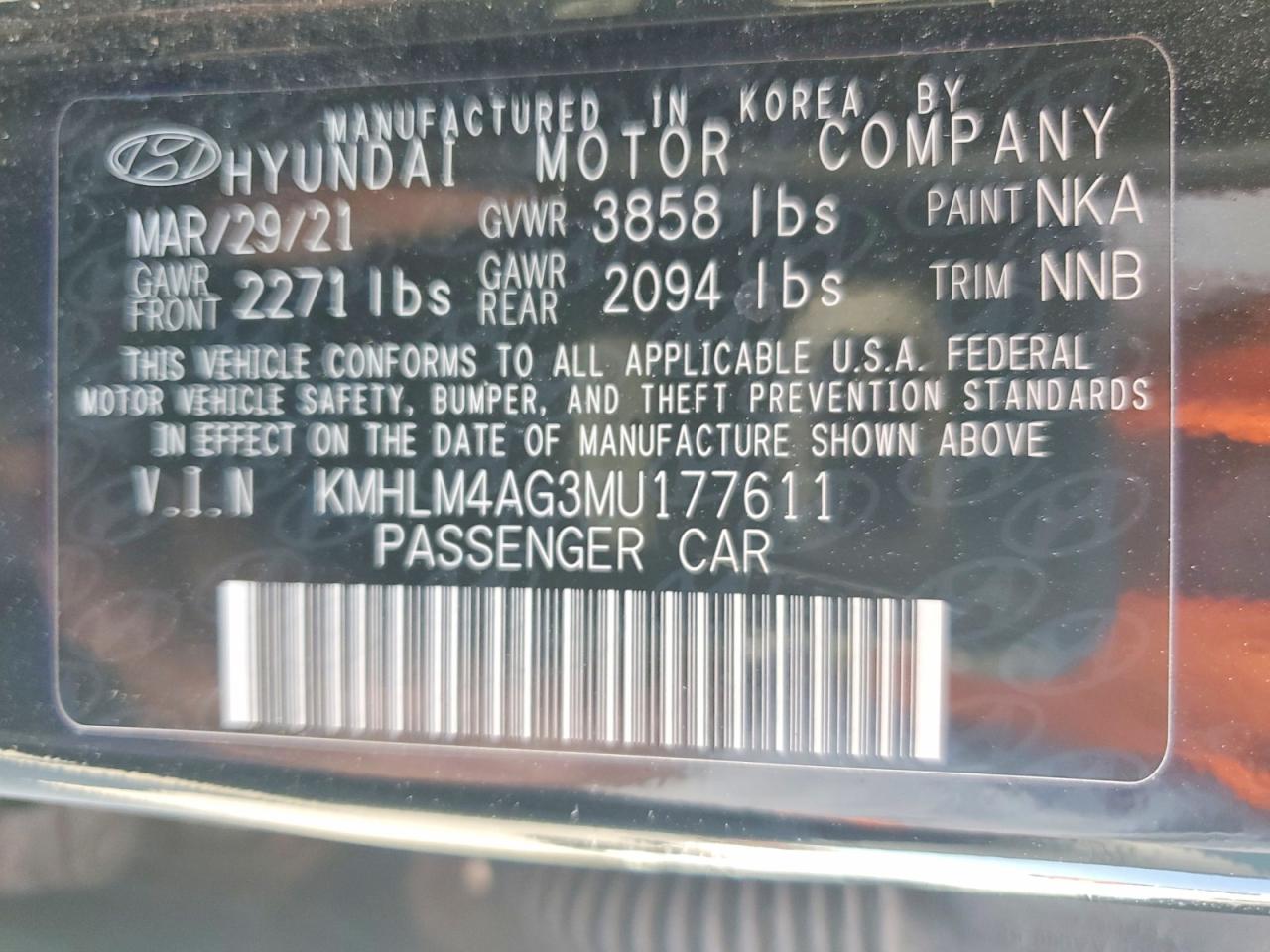 2021 HYUNDAI ELANTRA