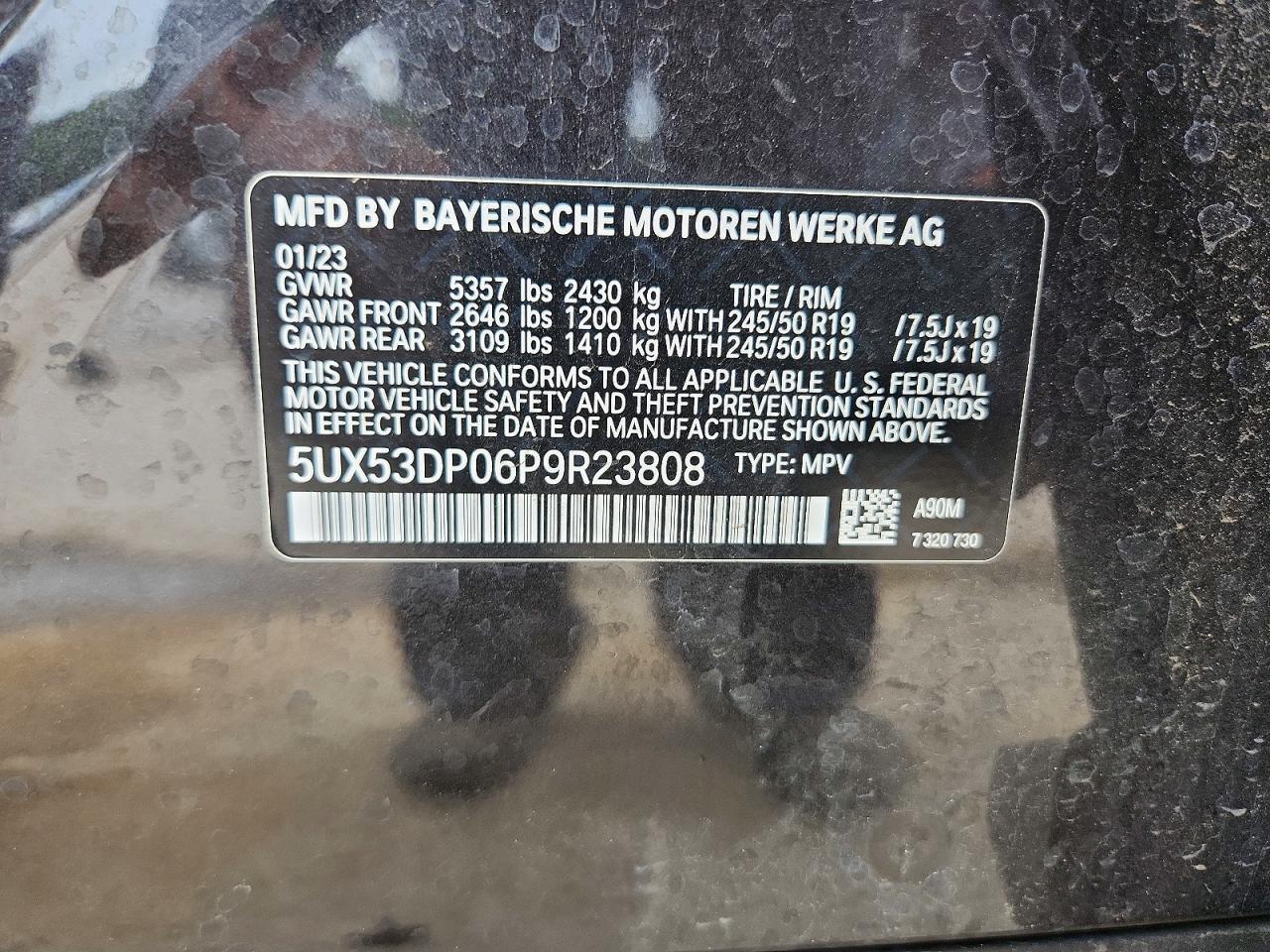 2023 BMW X3