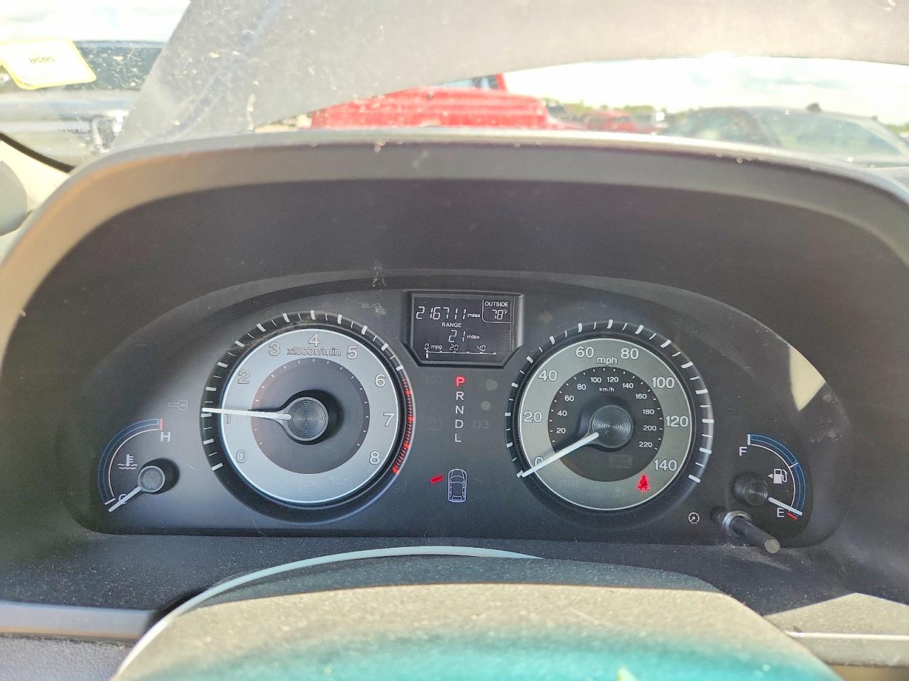 2012 HONDA ODYSSEY
