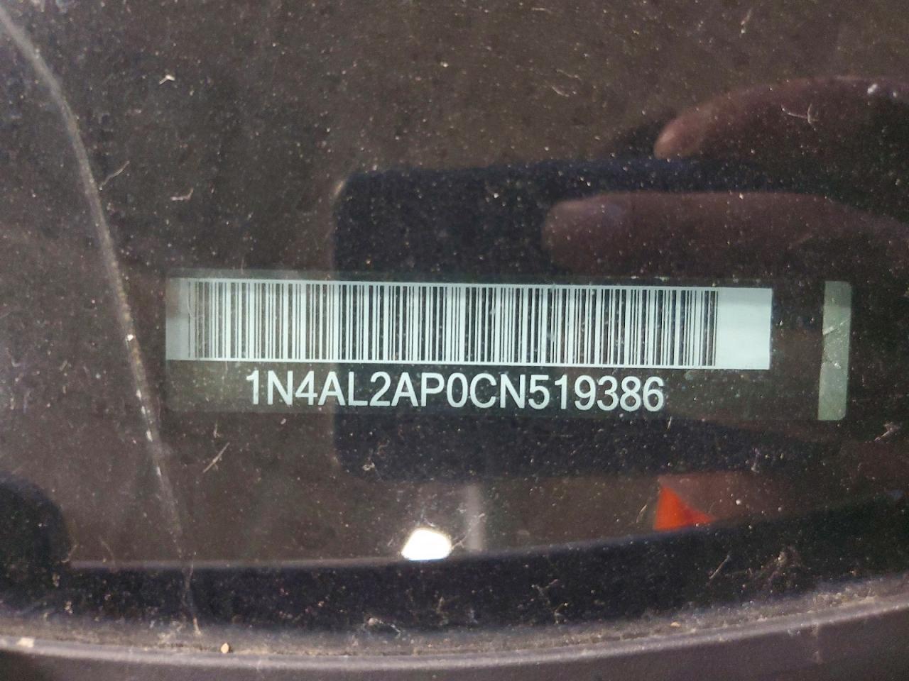 2012 NISSAN ALTIMA 2.5