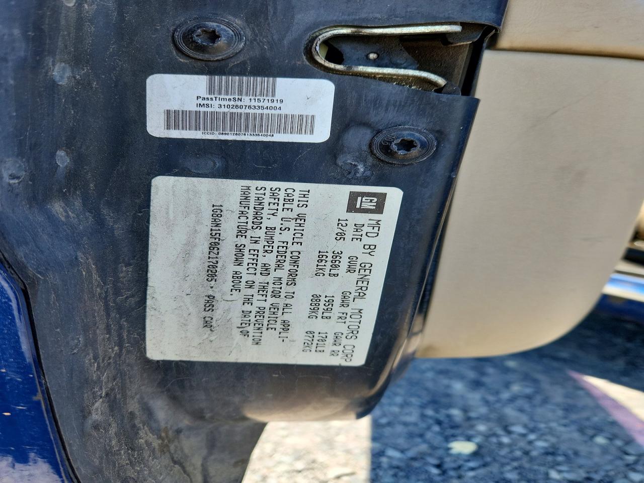 2006 SATURN ION