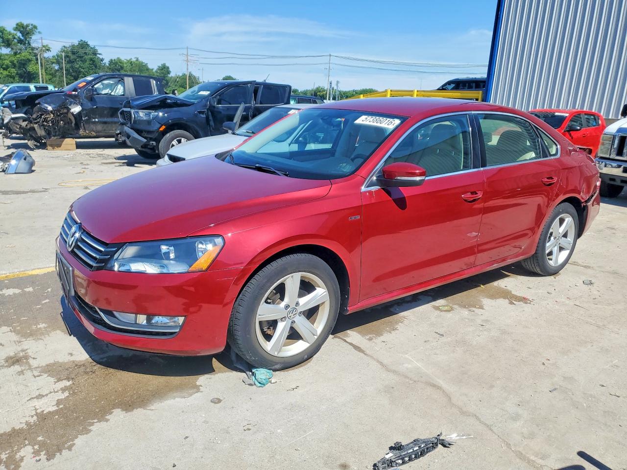 2015 VOLKSWAGEN PASSAT
