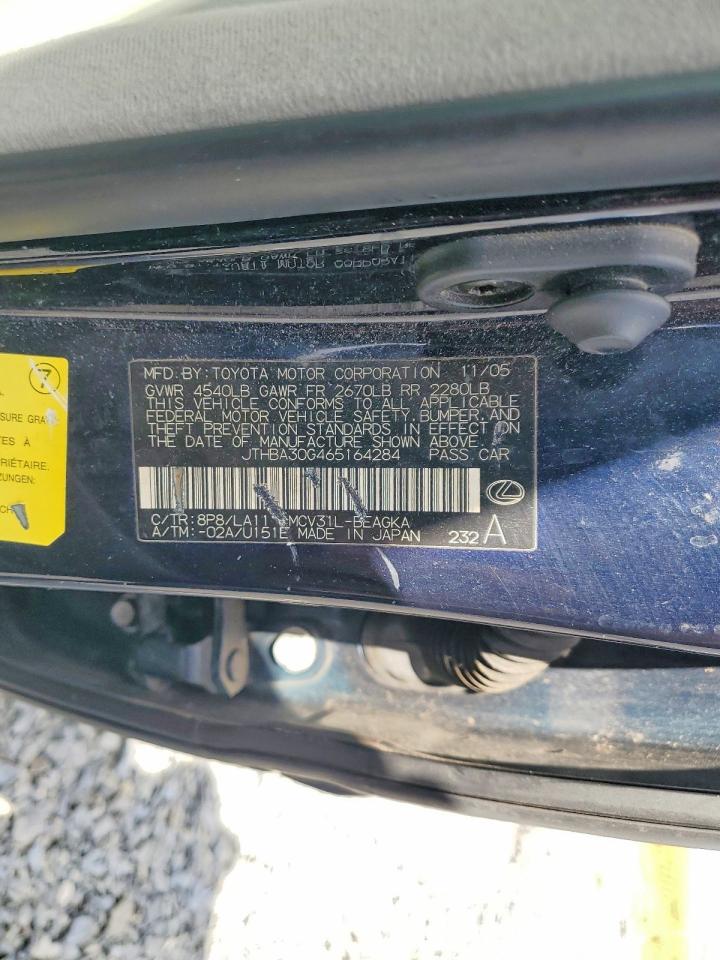 2006 LEXUS ES330