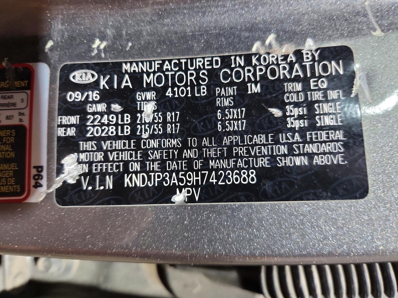 2017 KIA SOUL