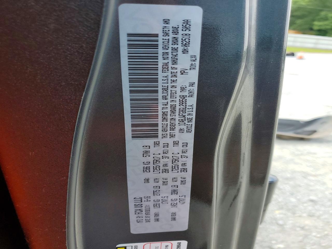 2016 JEEP WRANGLER