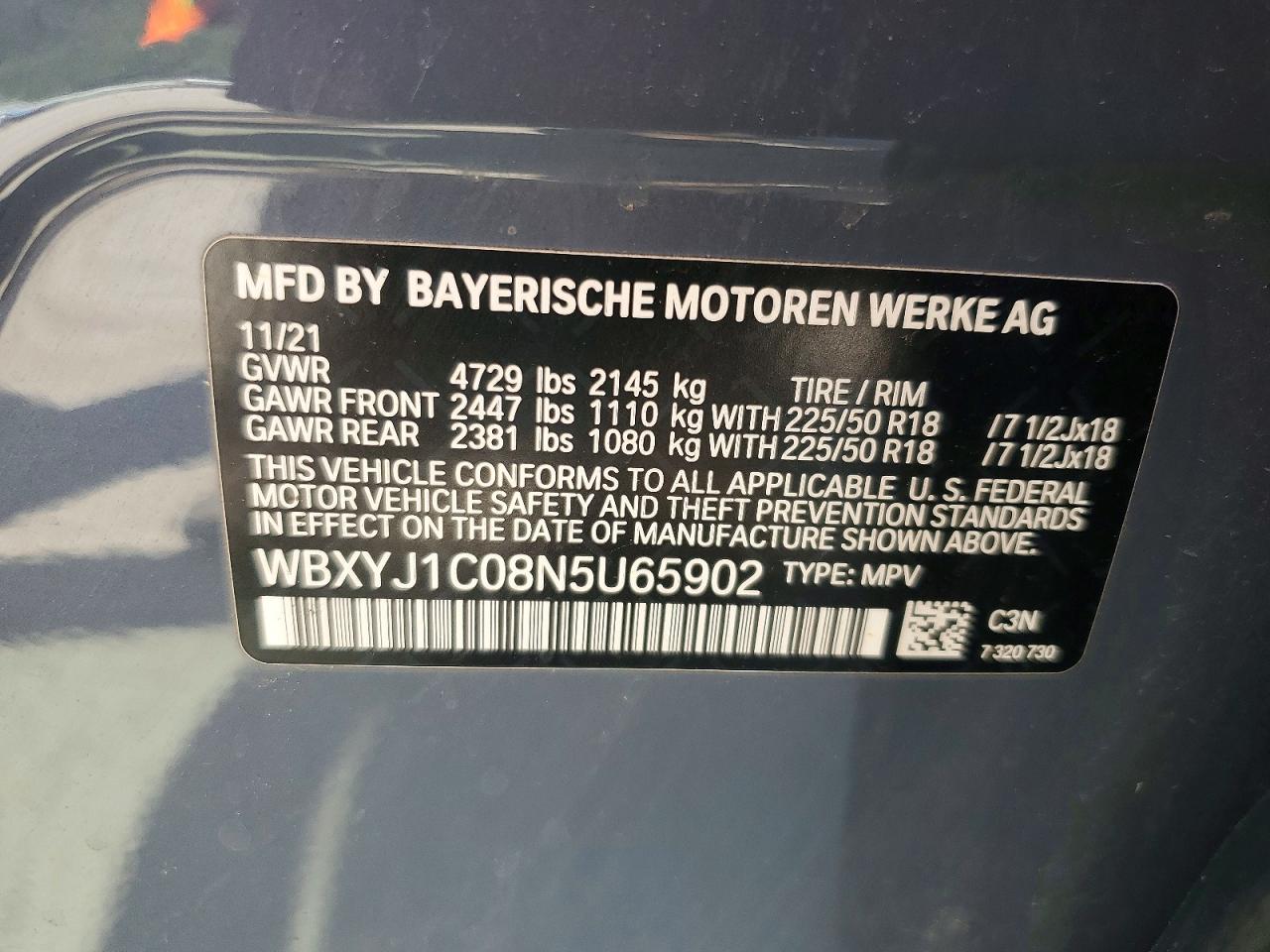 2022 BMW X2
