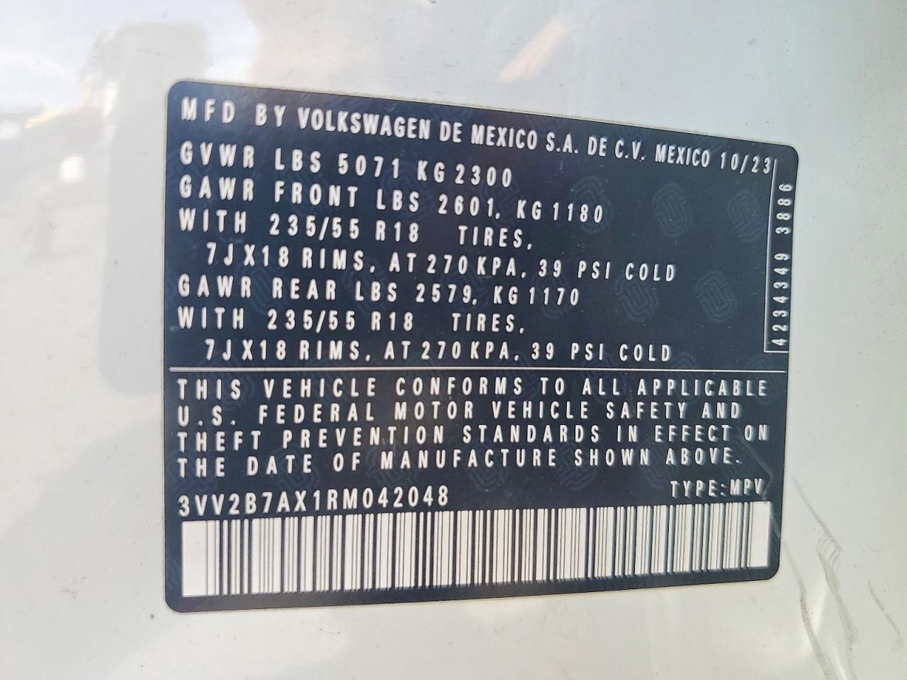 2024 VOLKSWAGEN TIGUAN