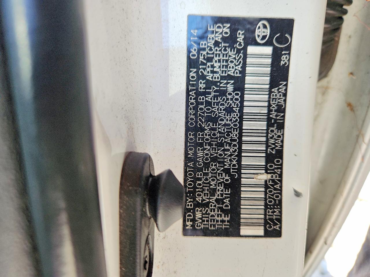 2014 TOYOTA PRIUS
