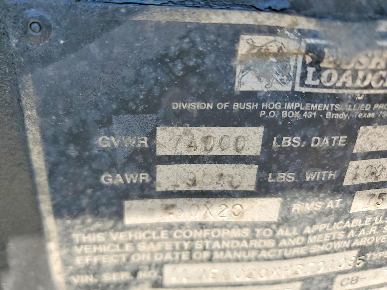 1987 BUSH