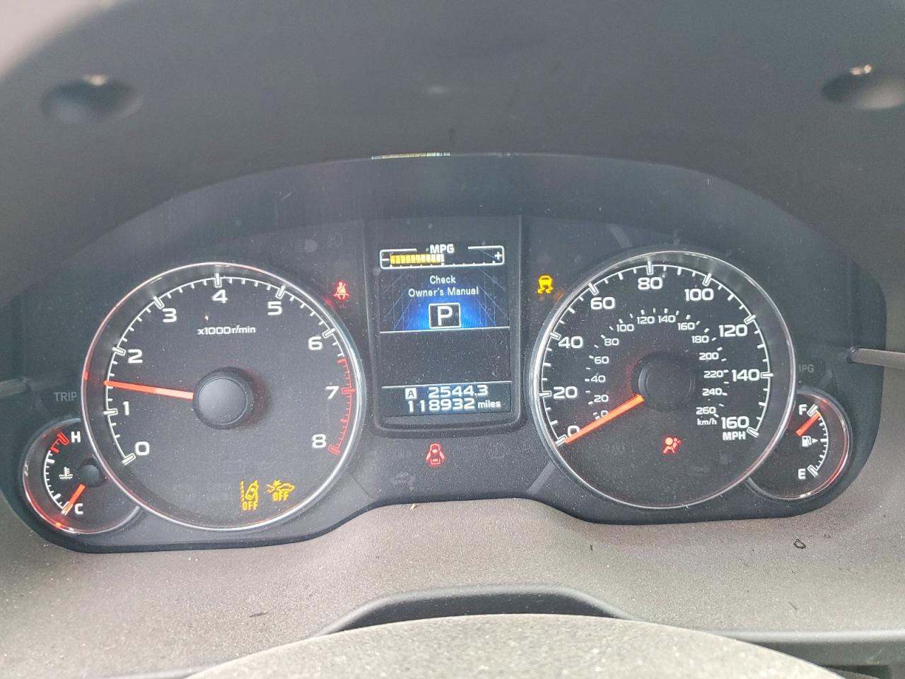 2013 SUBARU OUTBACK