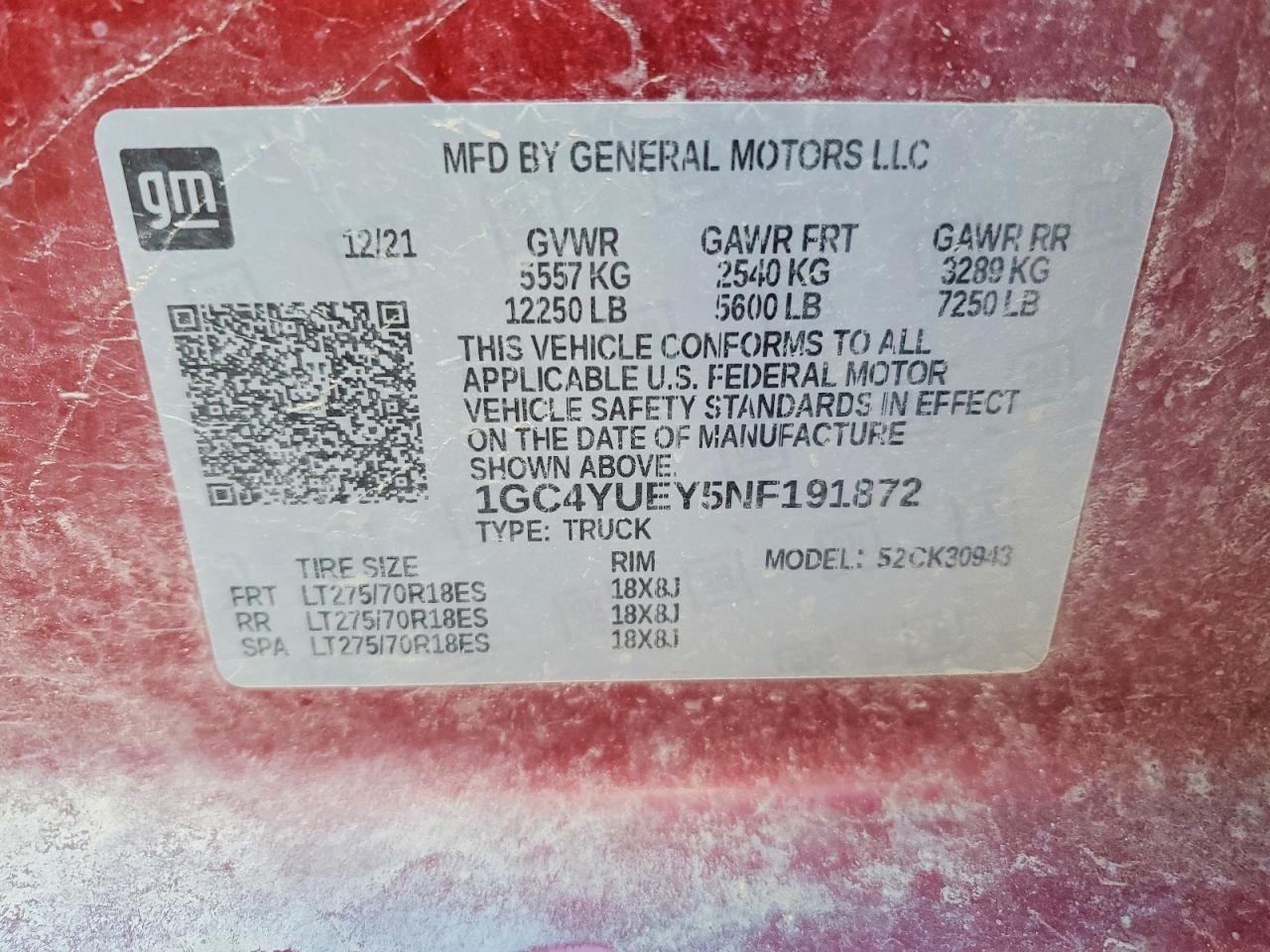 2022 CHEVROLET ALL Models