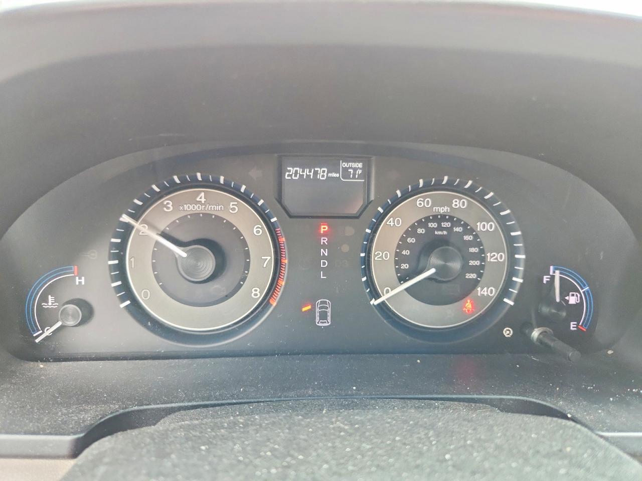 2012 HONDA ODYSSEY
