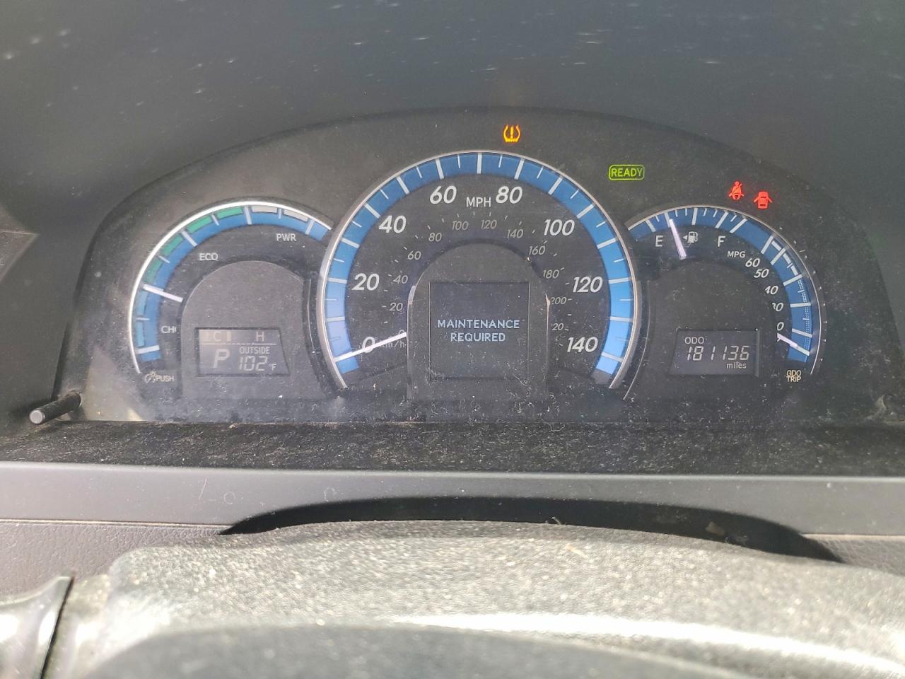 2014 TOYOTA CAMRY SOLA