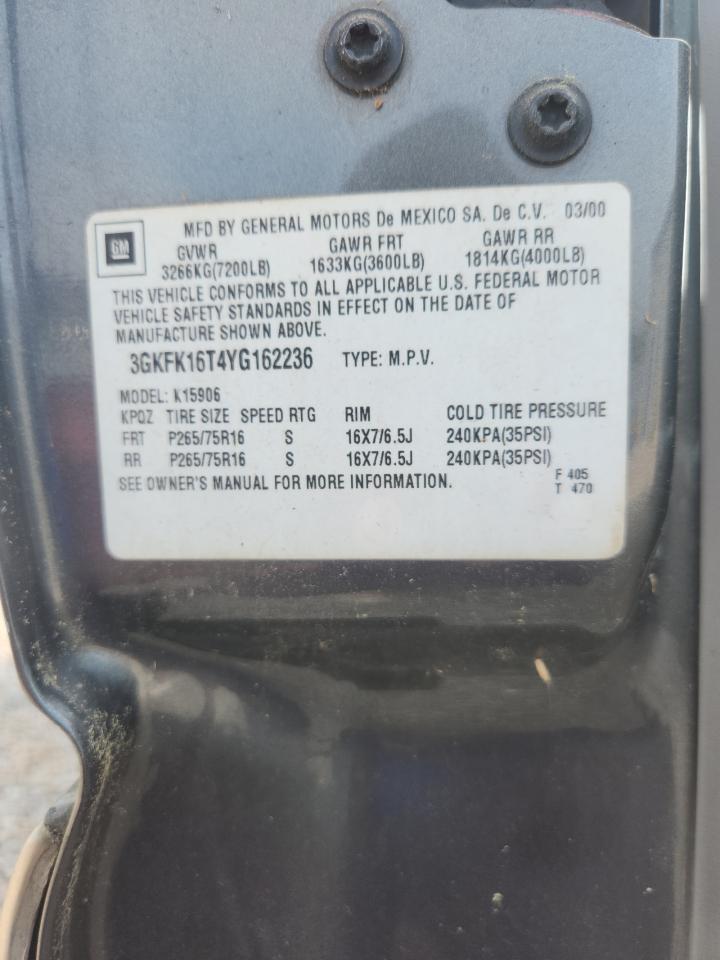 2000 GMC YUKON