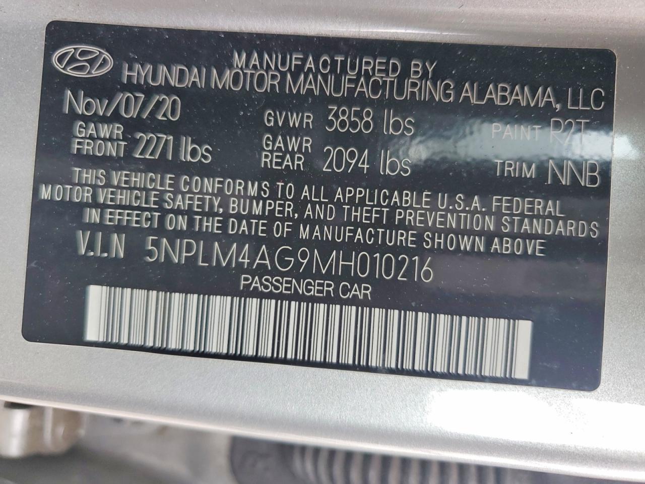 2021 HYUNDAI ELANTRA