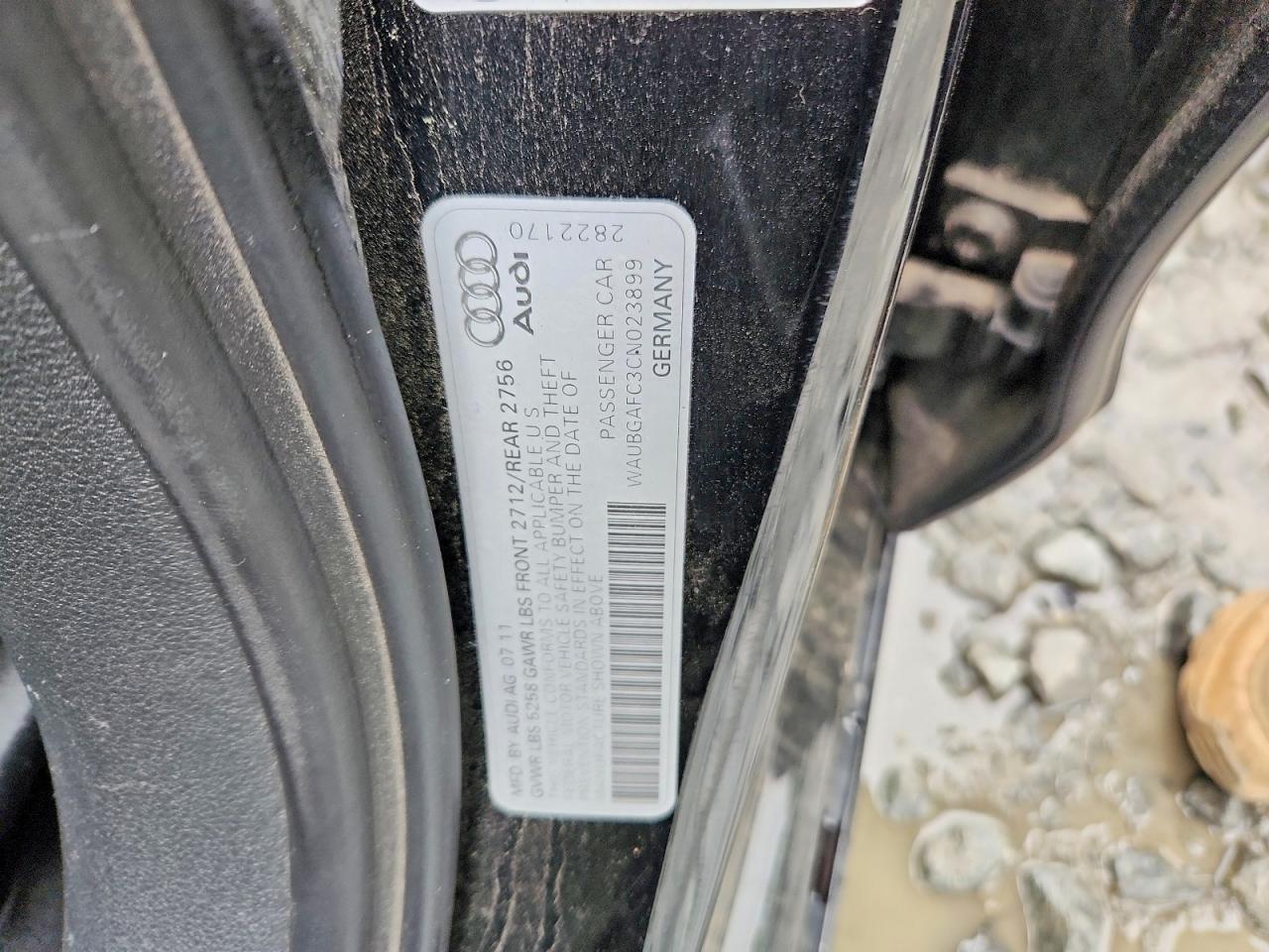2012 AUDI A6