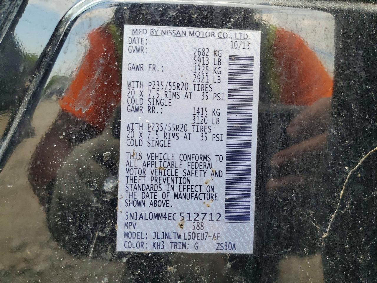 2014 INFINITI QX60