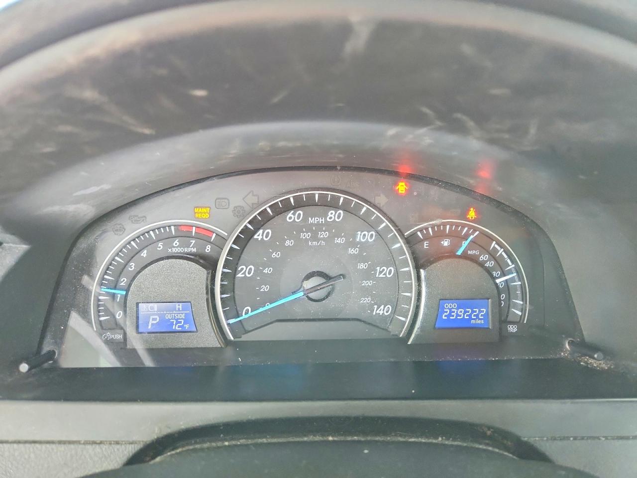 2012 TOYOTA CAMRY