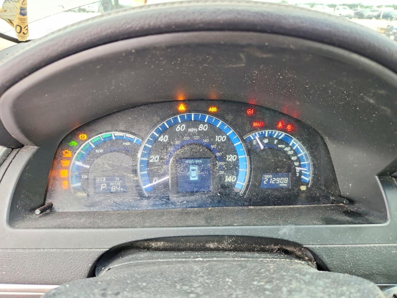 2012 TOYOTA CAMRY SOLA