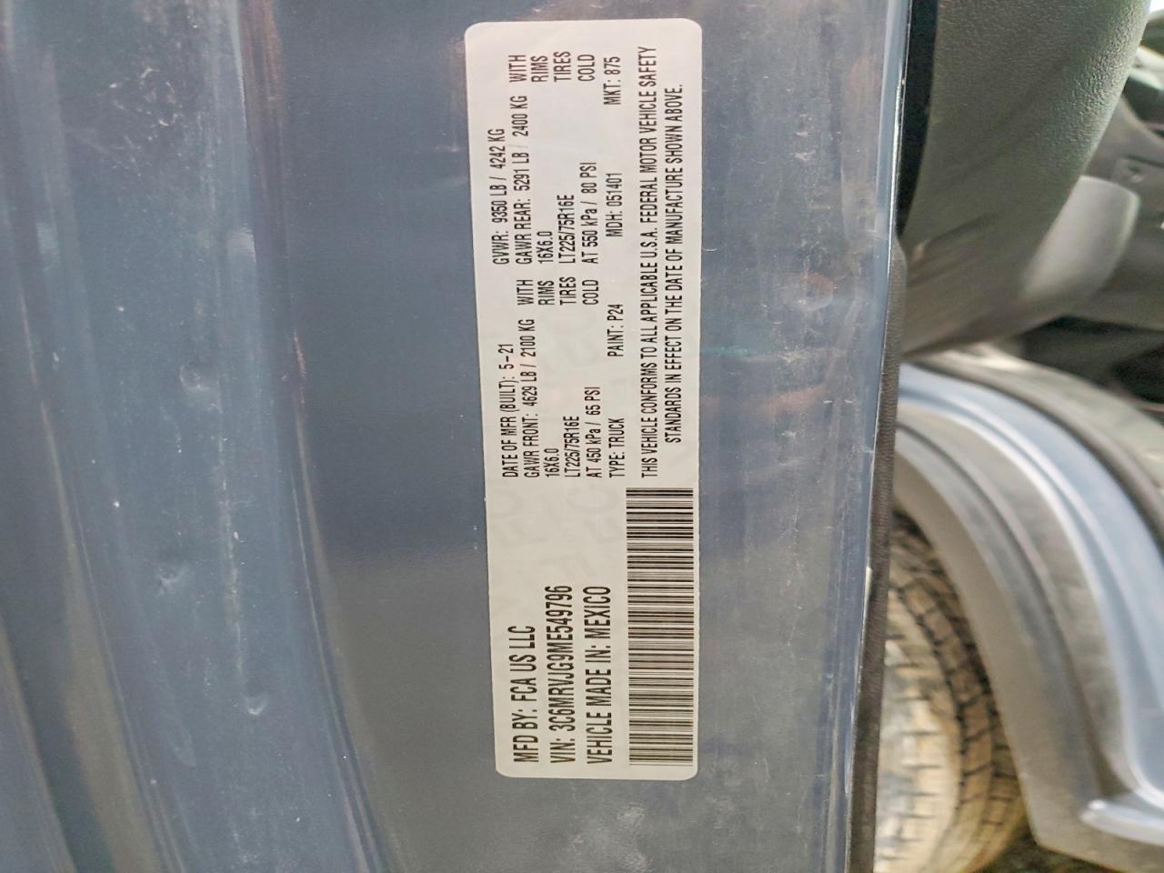 2021 RAM PROMASTER