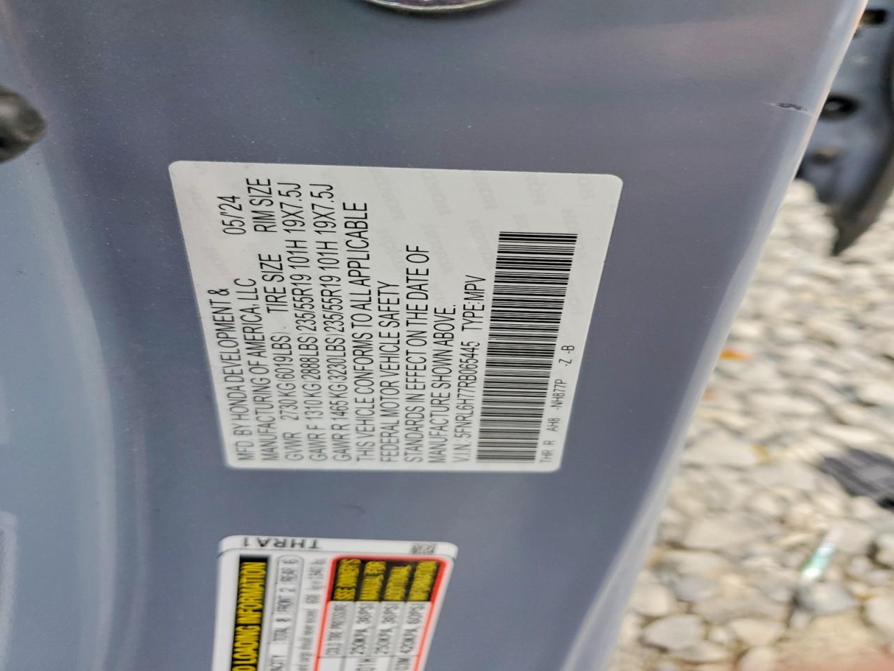 2024 HONDA ODYSSEY
