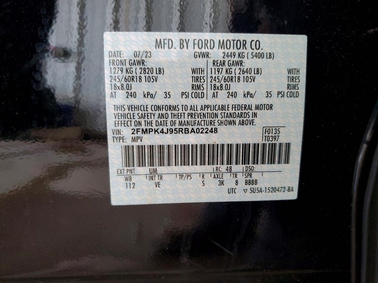 2024 FORD EDGE