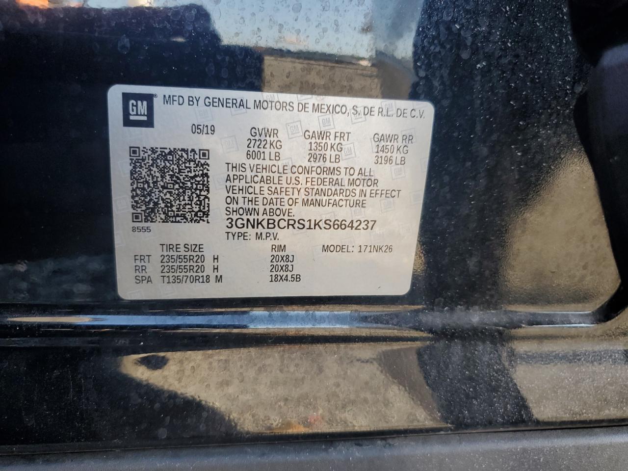 2019 CHEVROLET BLAZER