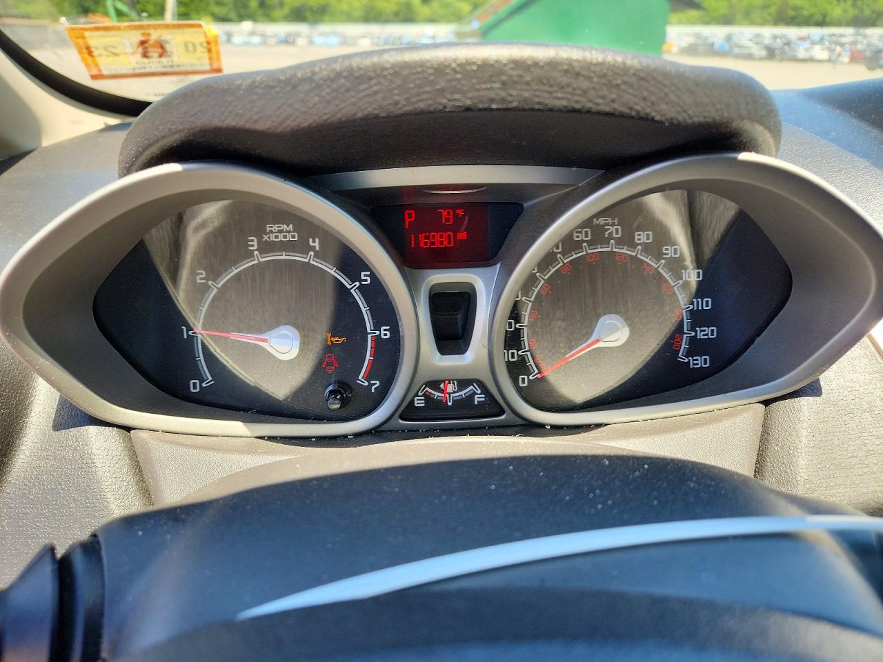 2012 FORD FIESTA