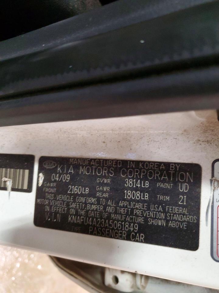 2010 KIA FORTE