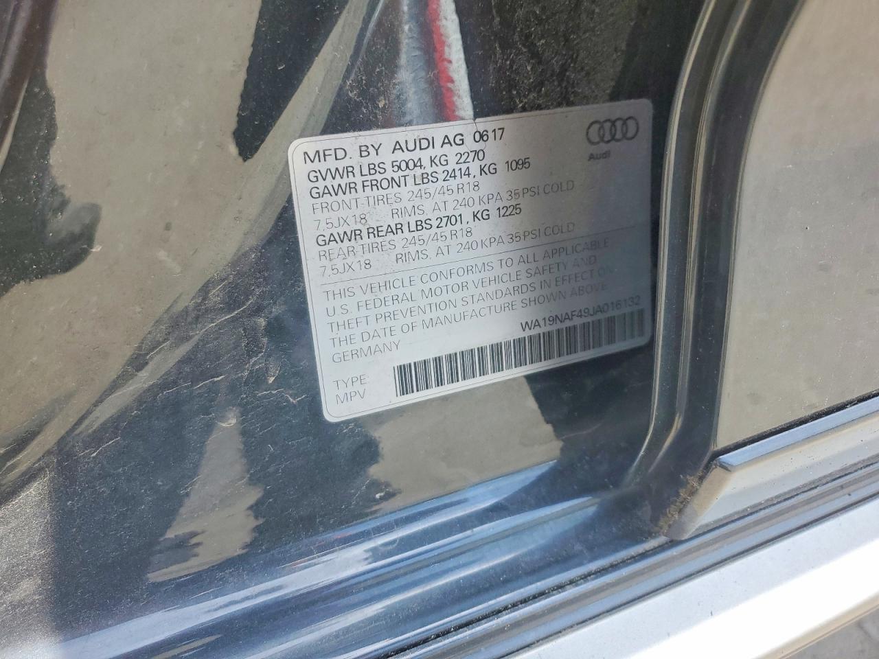 2018 AUDI A4
