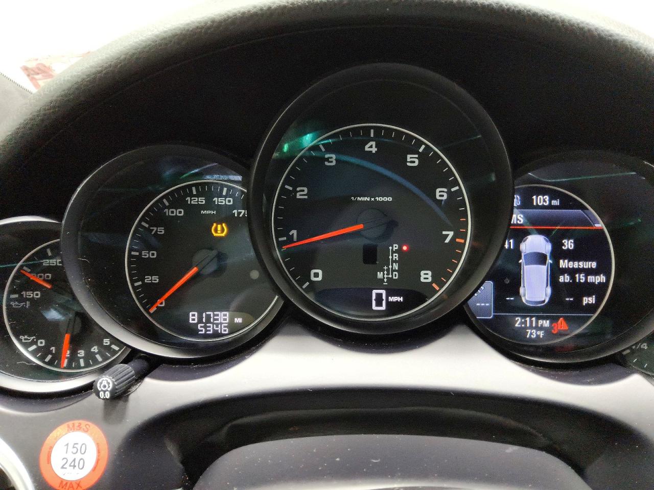 2017 PORSCHE CAYENNE