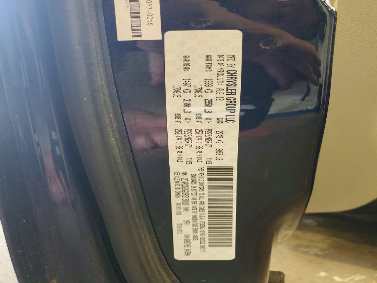 2013 DODGE CARAVAN