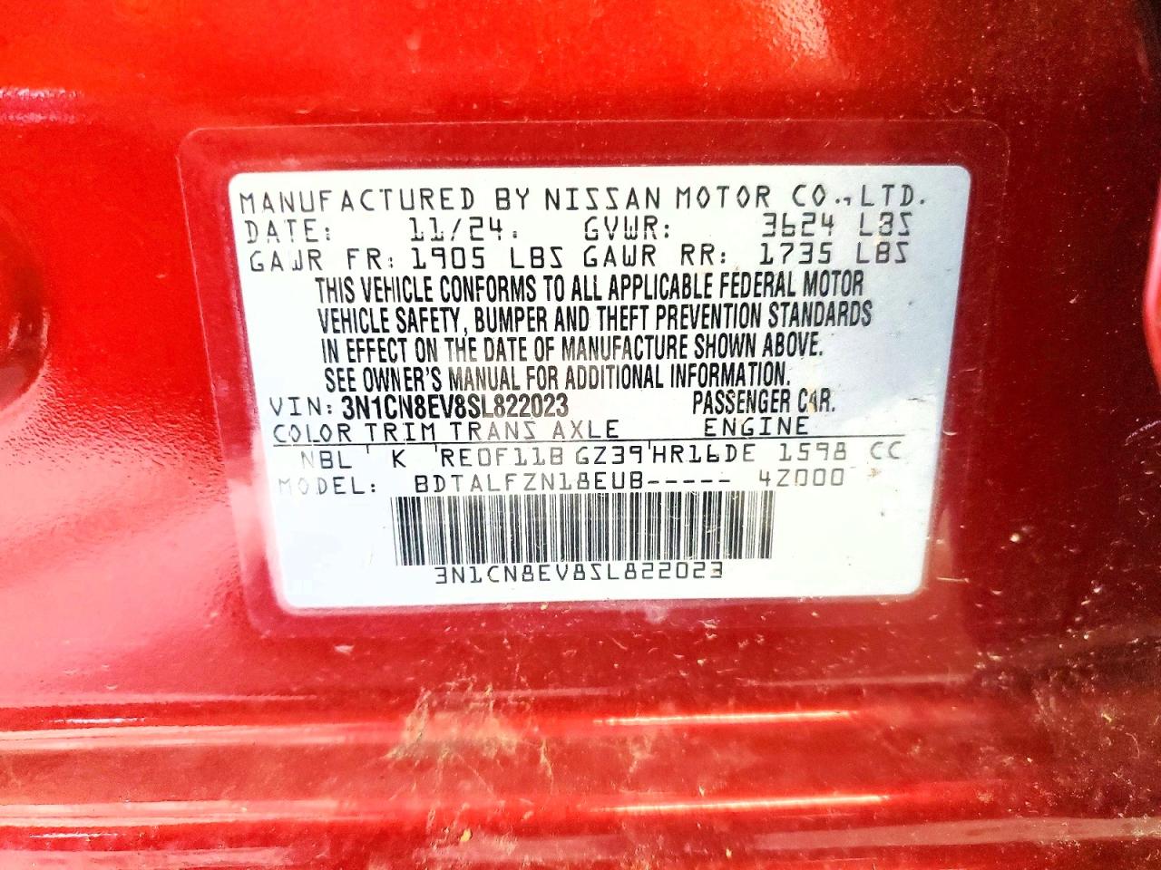 2025 NISSAN VERSA