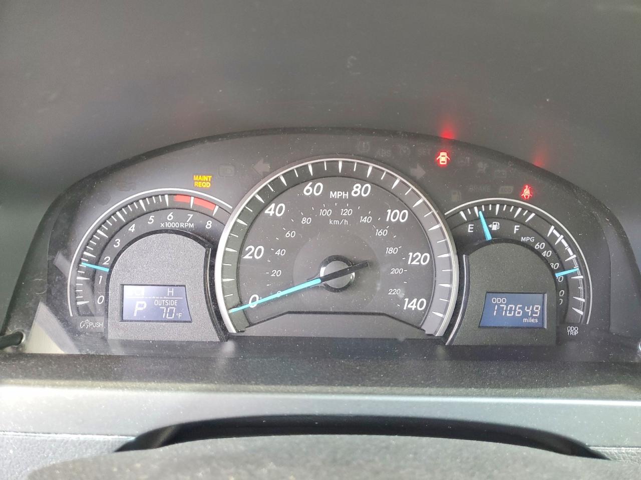 2012 TOYOTA CAMRY