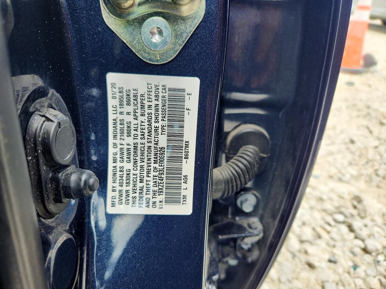 2020 HONDA INSIGHT