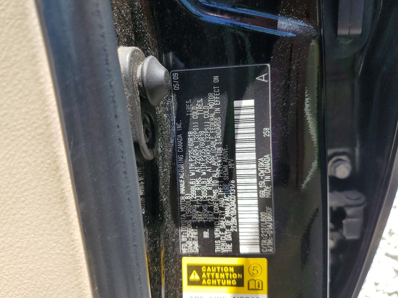 2010 LEXUS RX350